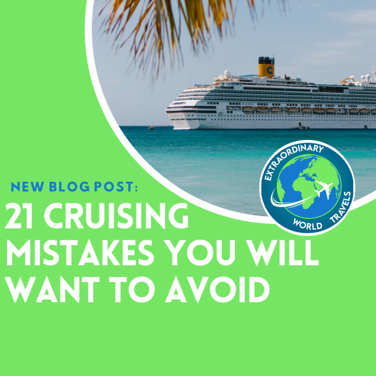 21 Cruising Mistakes You Will Want to Avoid