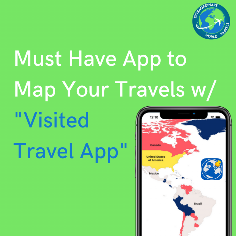 Must Have App to Map Your Travels!
