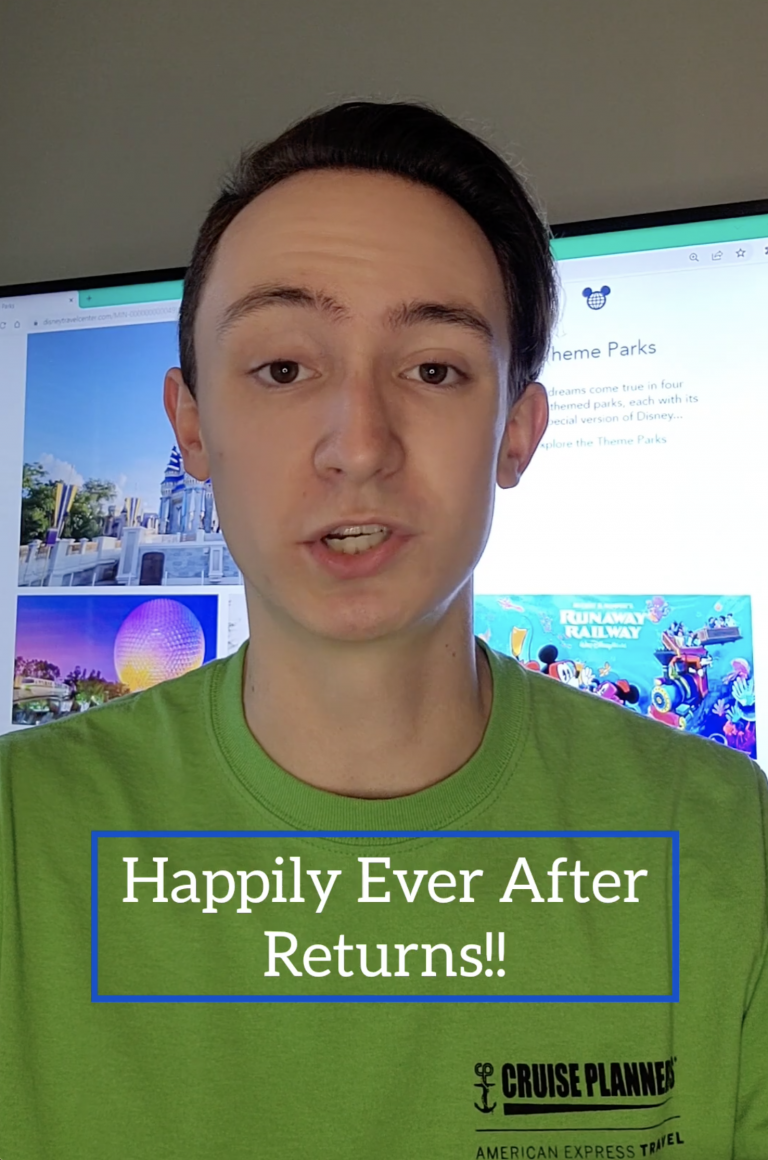 Disney World Update: Self Parking and the Return of Happily Ever After Fireworks!