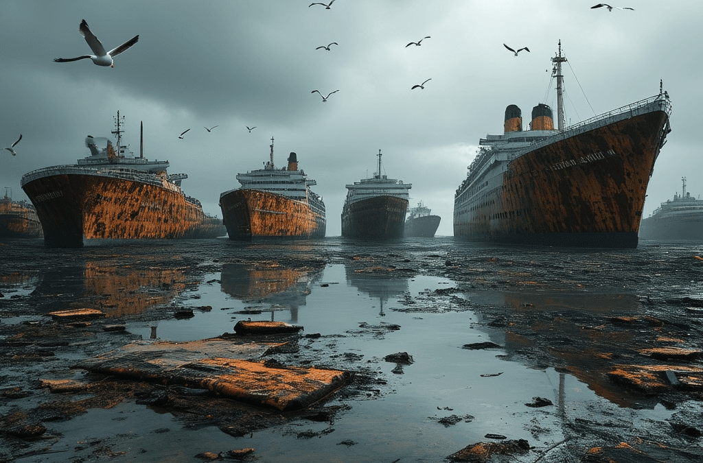 Where Cruise Ships Go to Die: The Final Journey of Ocean Giants